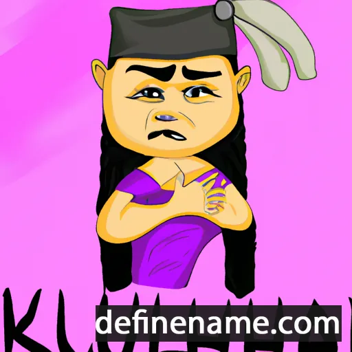 cartoon of the name Khulan