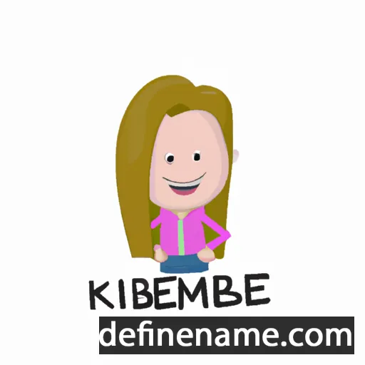 cartoon of the name Kimberlee