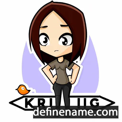 cartoon of the name Kiri