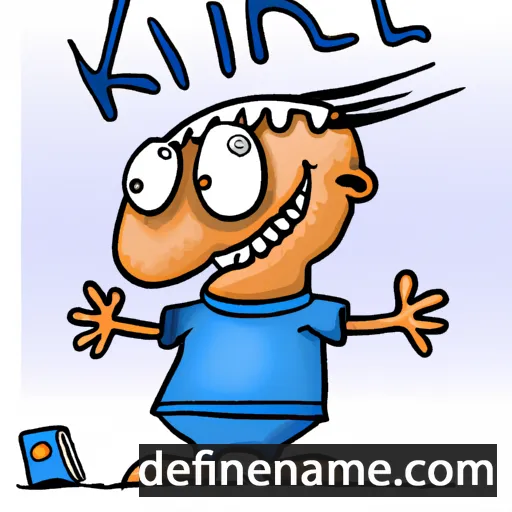 cartoon of the name Kiril