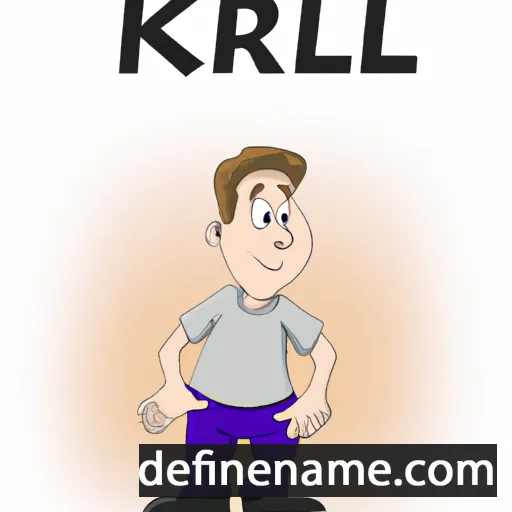 cartoon of the name Kirill