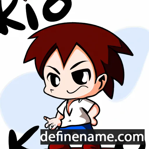 cartoon of the name Kiro