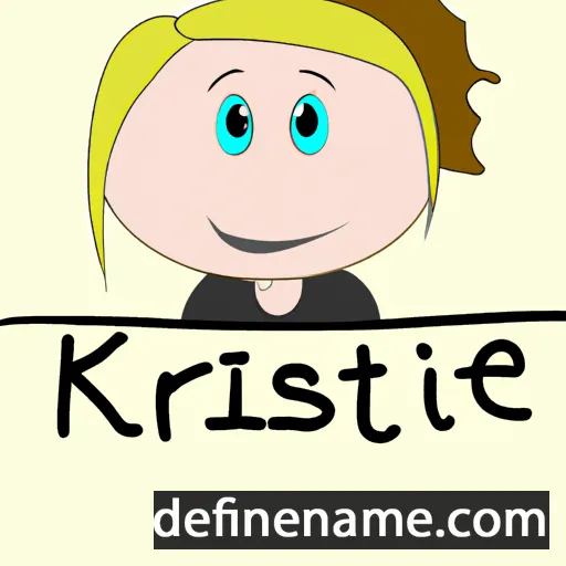 Kirstie cartoon