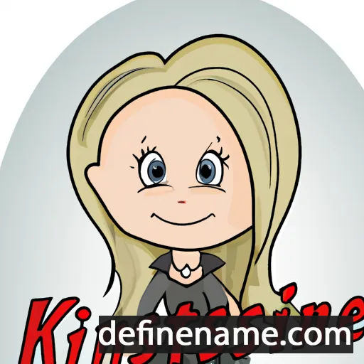 Kirstine cartoon