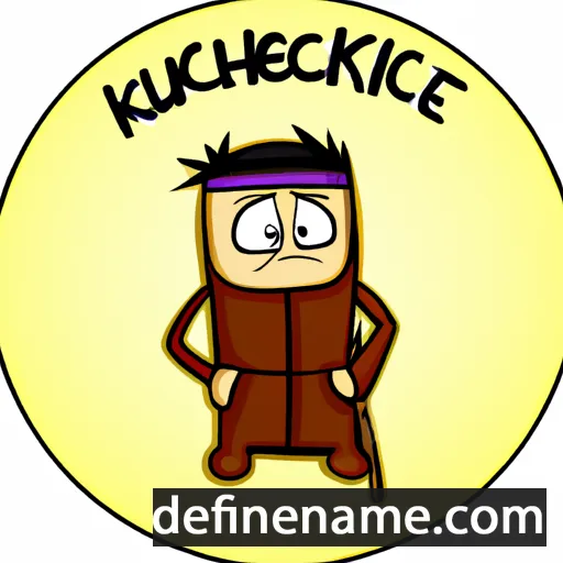 cartoon of the name Kisecawchuck