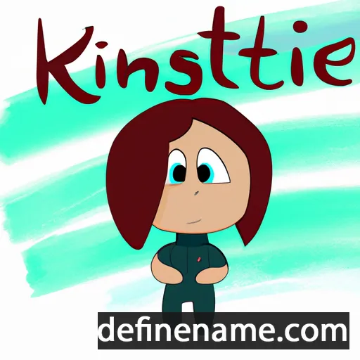 Kistiñe cartoon