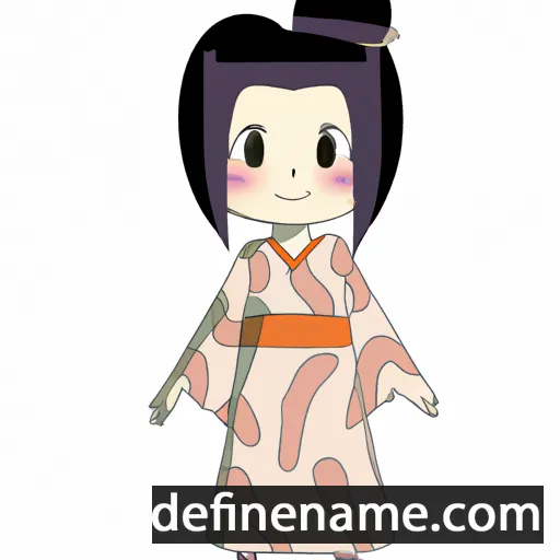 cartoon of the name Kiyoko