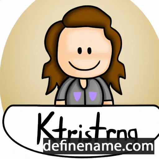 Kjerstin cartoon