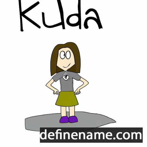 Klaudia cartoon