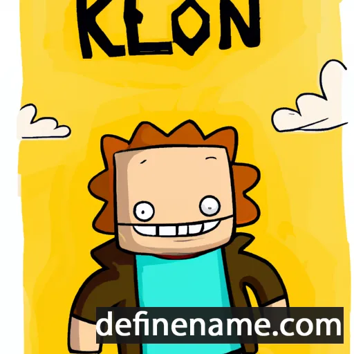 cartoon of the name Kleon