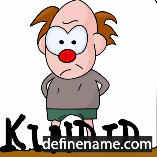 cartoon of the name Knud