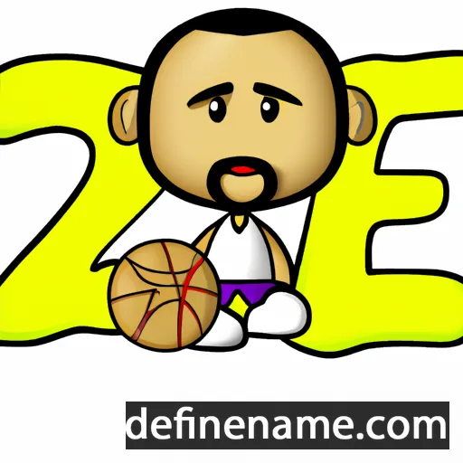 cartoon of the name Kobe