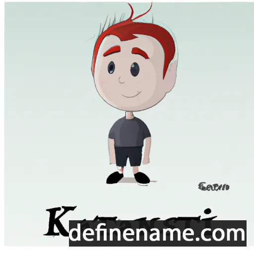 cartoon of the name Konstantin