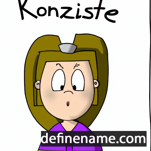 Konstanze cartoon