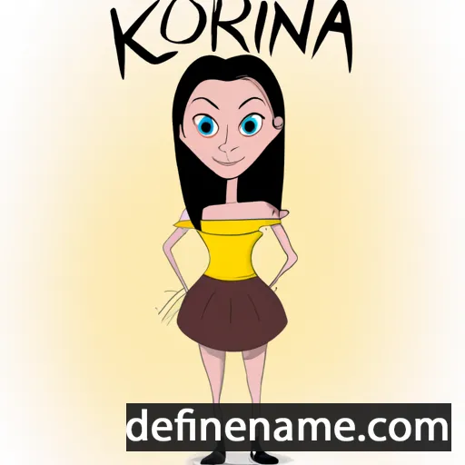 Korina cartoon