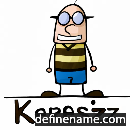 cartoon of the name Kreszenz