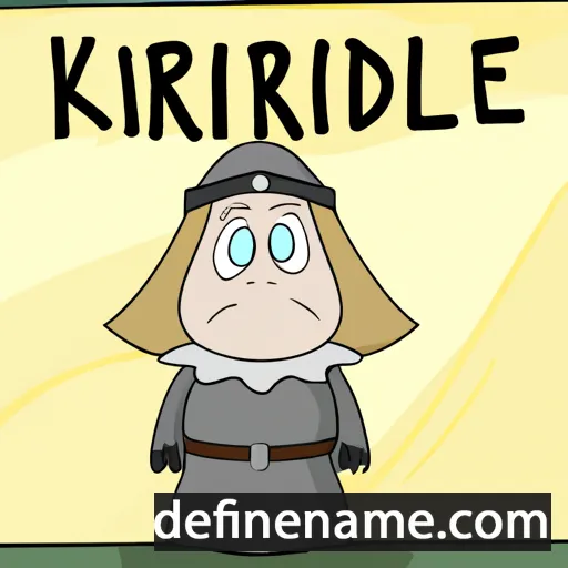 Kriemhilde cartoon