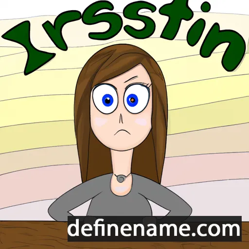 Kristeen cartoon