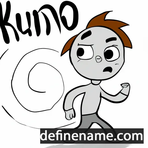 cartoon of the name Kruno