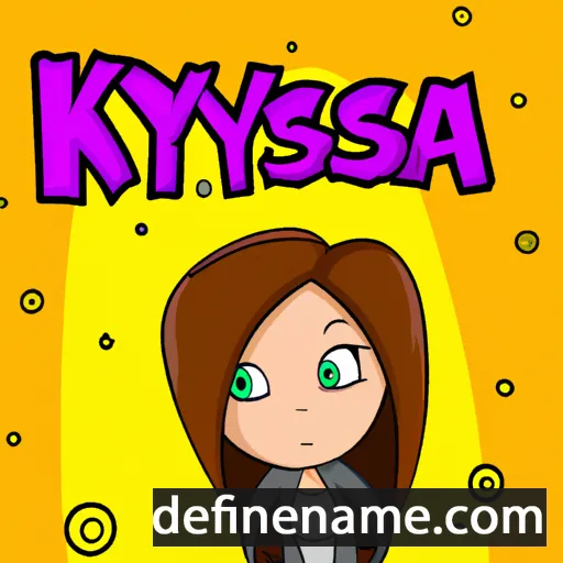 Krysia cartoon