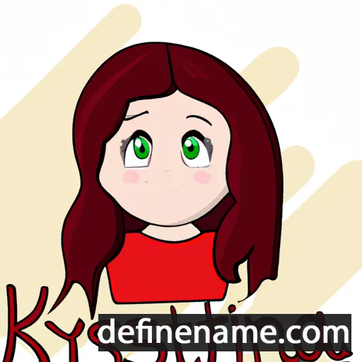 Krystina cartoon