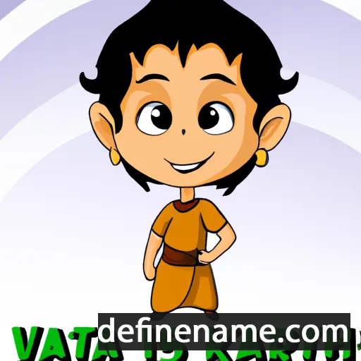 Kshathra Vairya cartoon