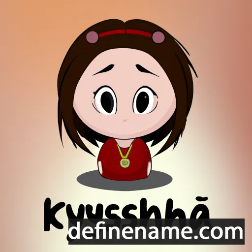 cartoon of the name Ksyusha