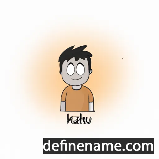 cartoon of the name Kunal