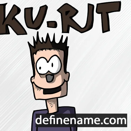 Kurt cartoon