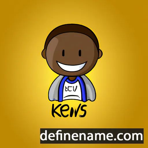 cartoon of the name Kwesi