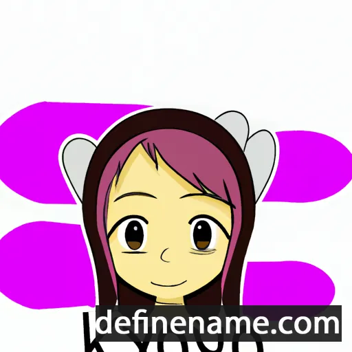 cartoon of the name Kyouko