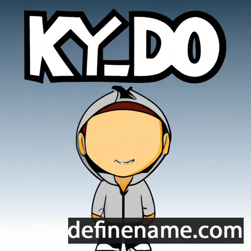 cartoon of the name Kyro