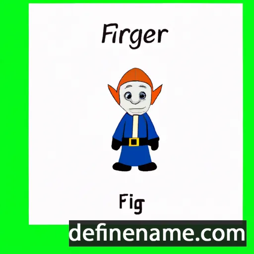 cartoon of the name Ófeigr