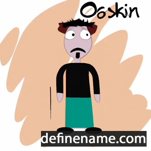 cartoon of the name Öksin'