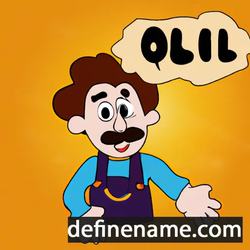 cartoon of the name Ölu