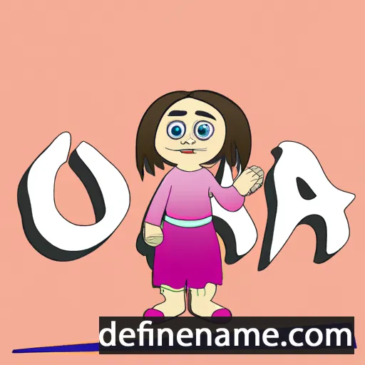 cartoon of the name Ofka