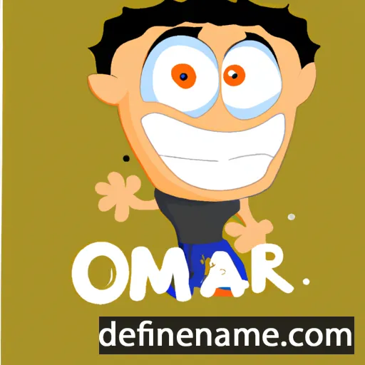 cartoon of the name Ohmar