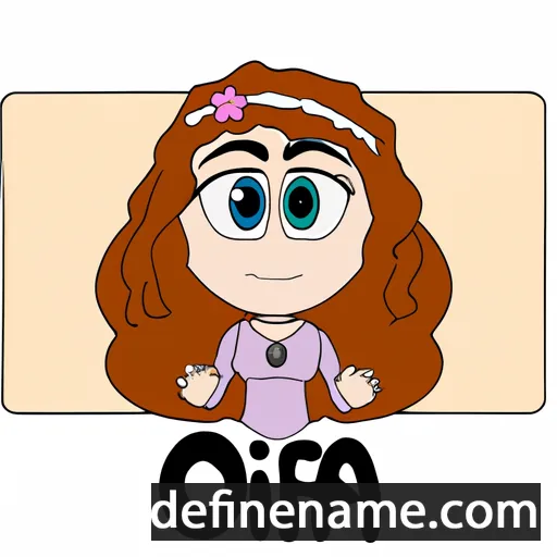 cartoon of the name Oifa