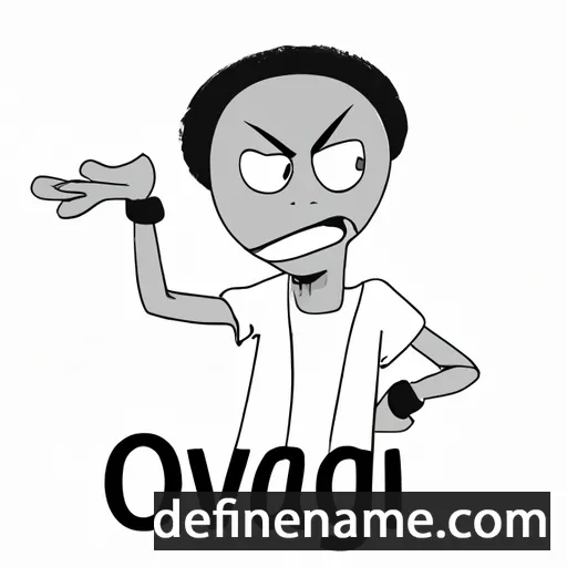 Ojwang cartoon