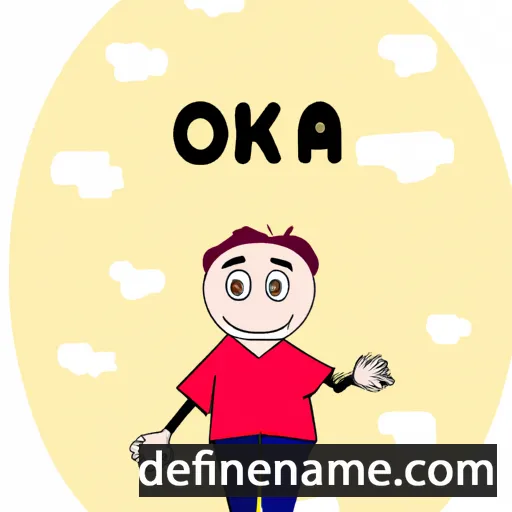 Okas cartoon