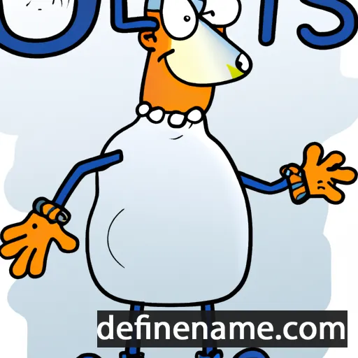 cartoon of the name Olafs