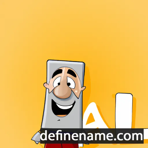 cartoon of the name Olall