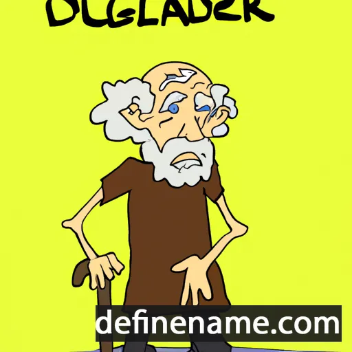 cartoon of the name Oldegar