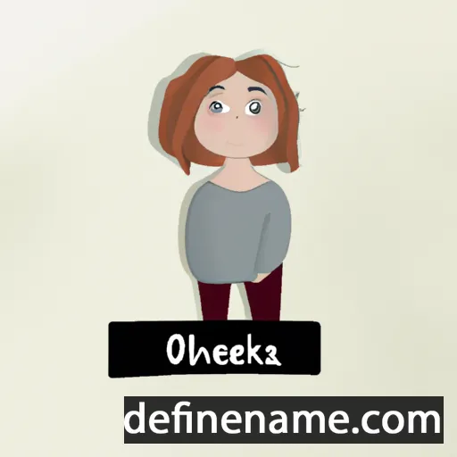 cartoon of the name Oleńka