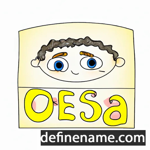 Olesea cartoon