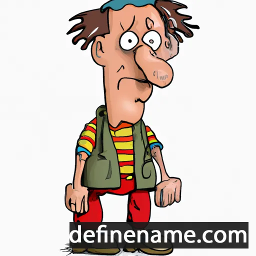 cartoon of the name Olger