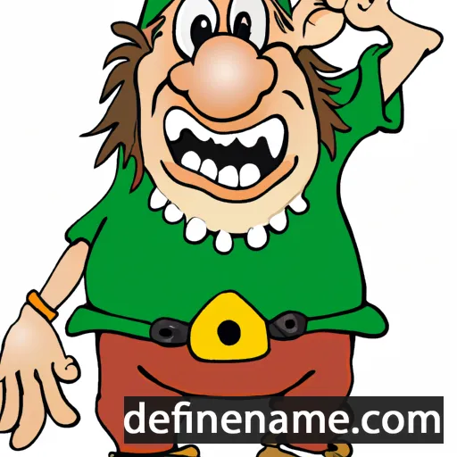 cartoon of the name Olgerd