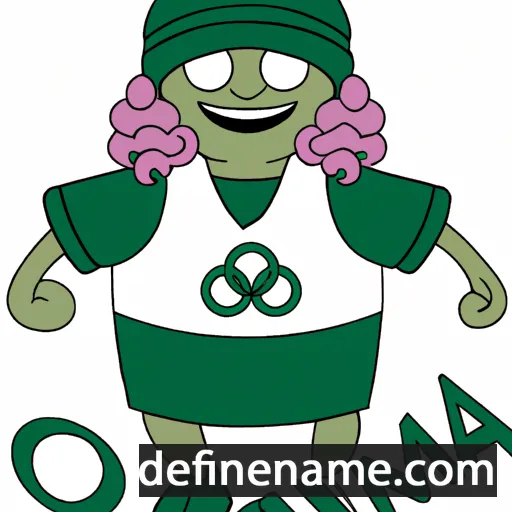 cartoon of the name Olimpija