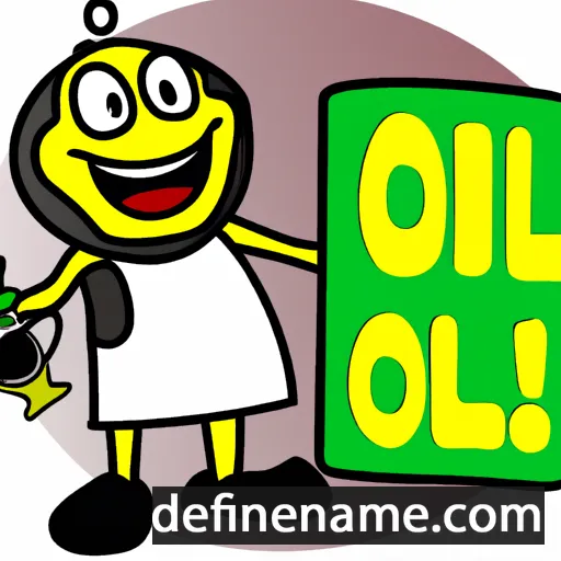 Olio cartoon