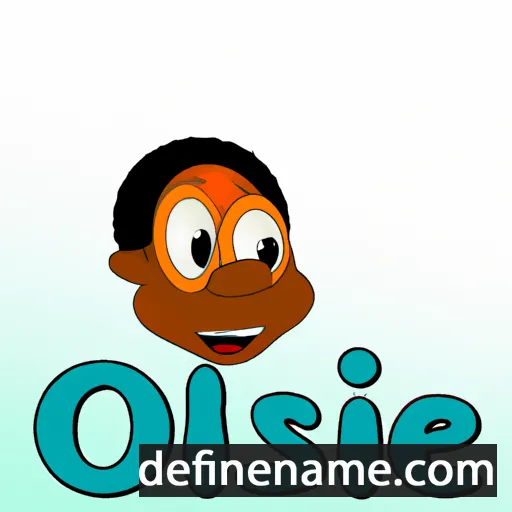 cartoon of the name Olise